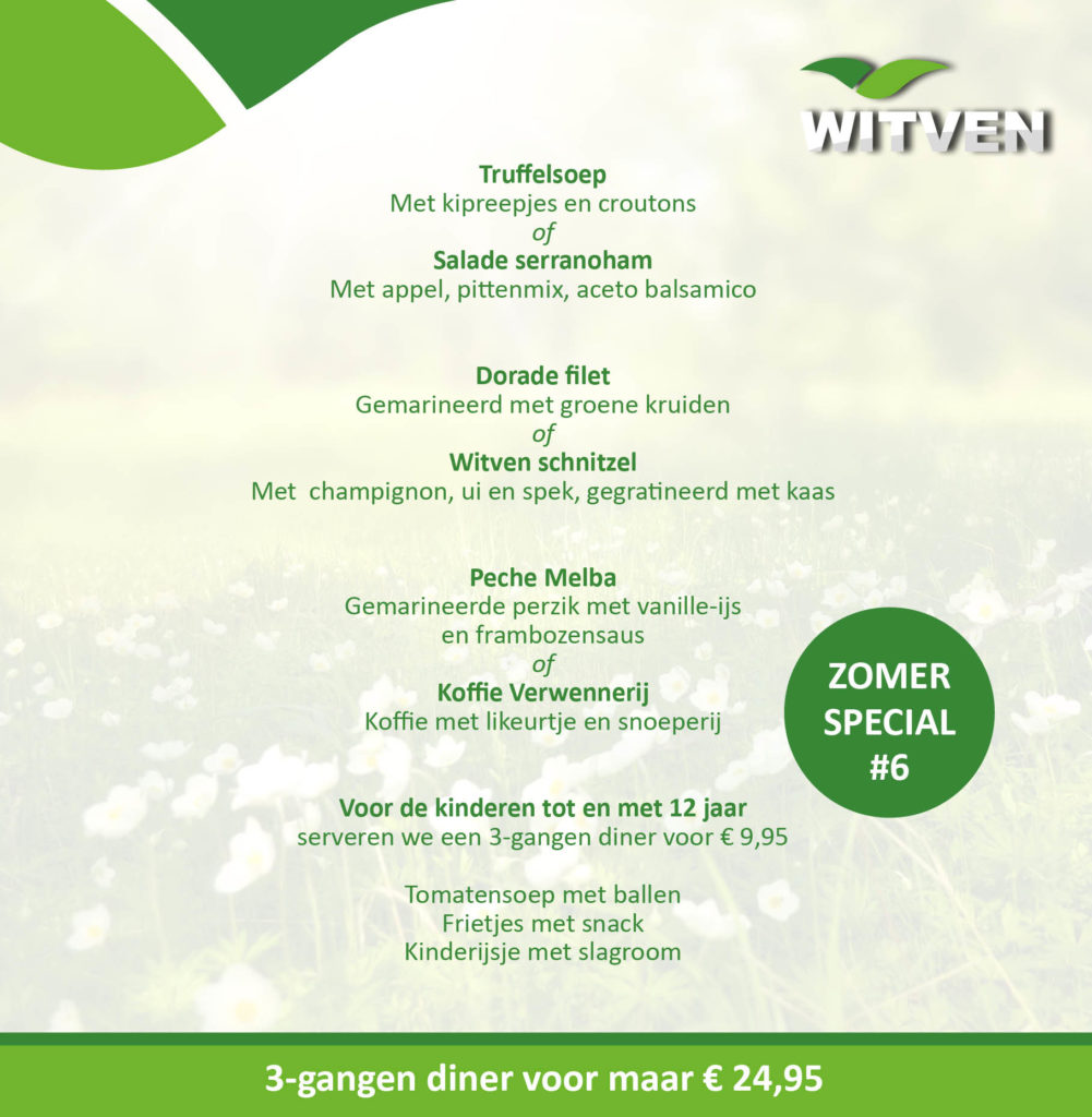 Witven zomerspecial